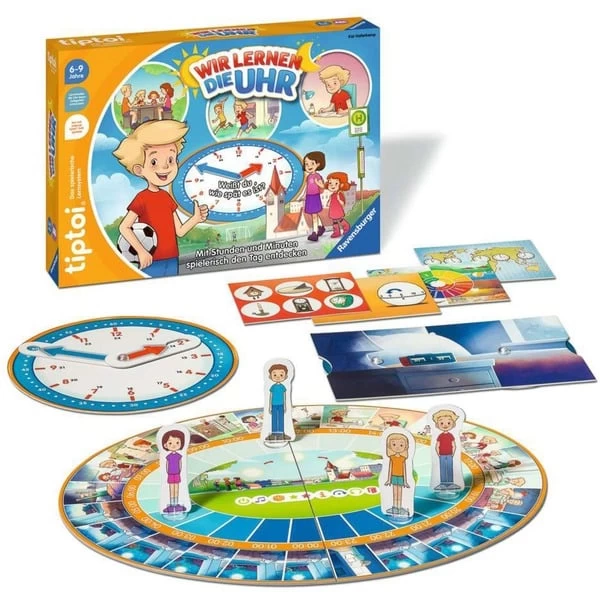 Ravensburger Tiptoi Wir Lernen Die Uhr, Brettspiel – Bild 3