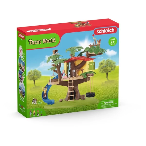 Schleich Schleich Farm World Abenteuer Baumhaus, Spielfigur – Bild 8