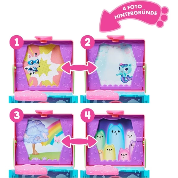 Spin Master Gabby's Dollhouse - Rainbow Closet, Kulisse – Bild 6