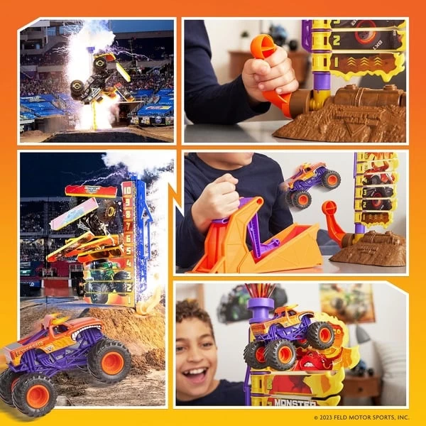 Spin Master Monster Jam - Big Air Challenge Mit El Toro Loco, Spielfahrzeug – Bild 7