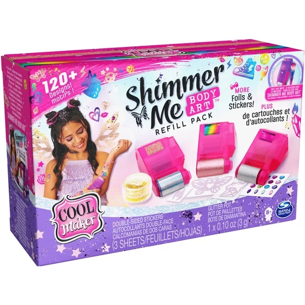 Spin Master Shimmer Me Tattoo Nachfüll-Set, Basteln
