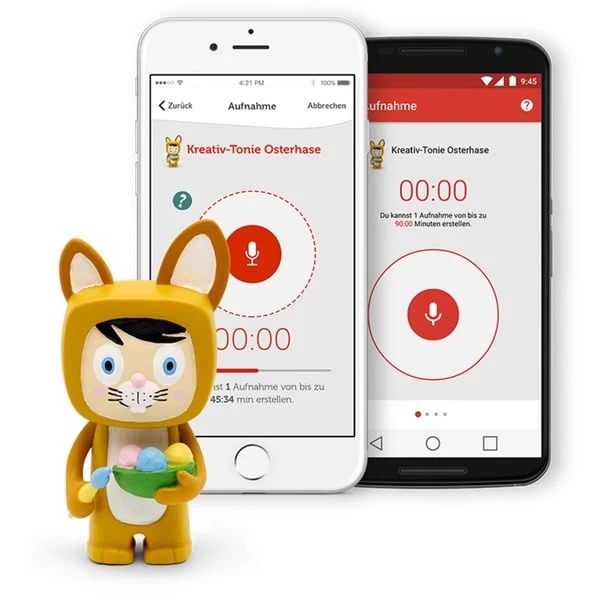 Tonies Kreativ-Tonie - Osterhase, Spielfigur – Bild 4