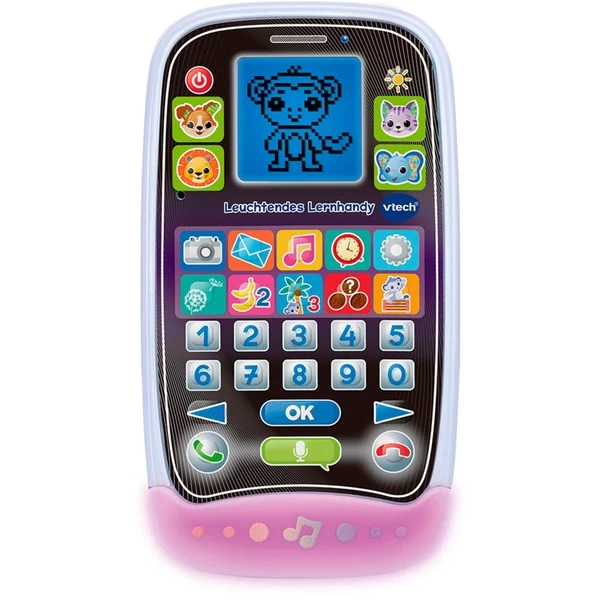 VTech Leuchtendes Lernhandy, Lernspielzeug – Bild 2
