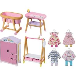 ZAPF Creation BABY Born® Minis - Playset Möbelset, Puppenmöbel