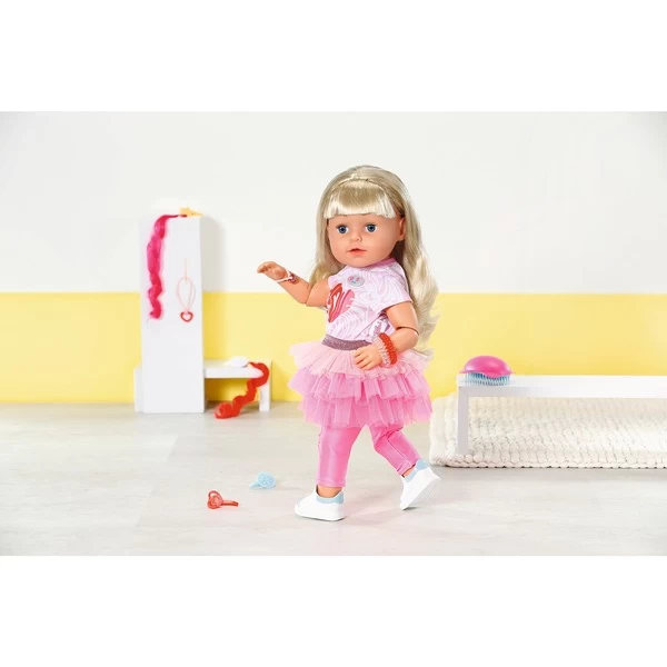 ZAPF Creation BABY Born® Sister Play & Style 43cm, Puppe – Bild 3