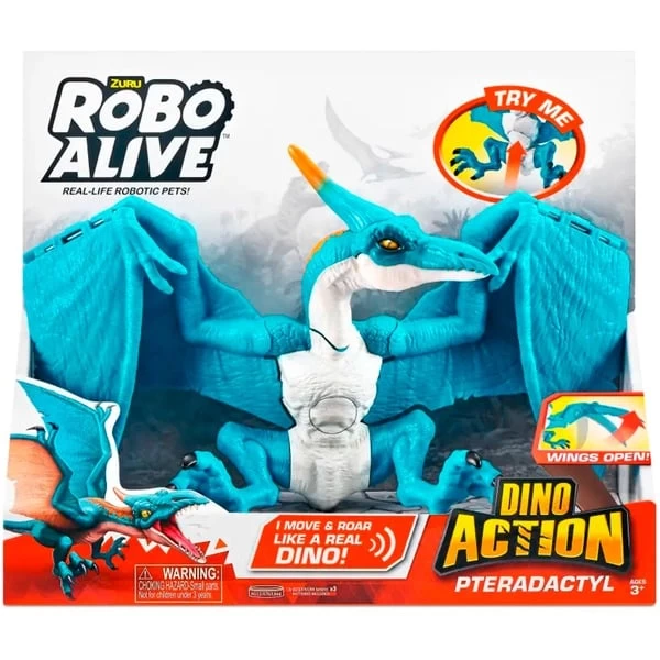ZURU Robo Alive Dino Action Pteradactyl, Spielfigur – Bild 3