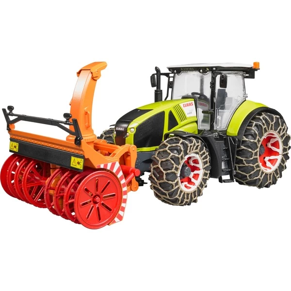 Bruder Claas Axion 950 Mit Schneeketten Und Schneefräse, Modellfahrzeug – Bild 4
