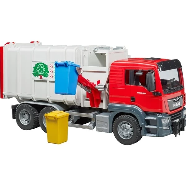 Bruder MAN TGS Seitenlader Müll-LKW, Modellfahrzeug – Bild 3