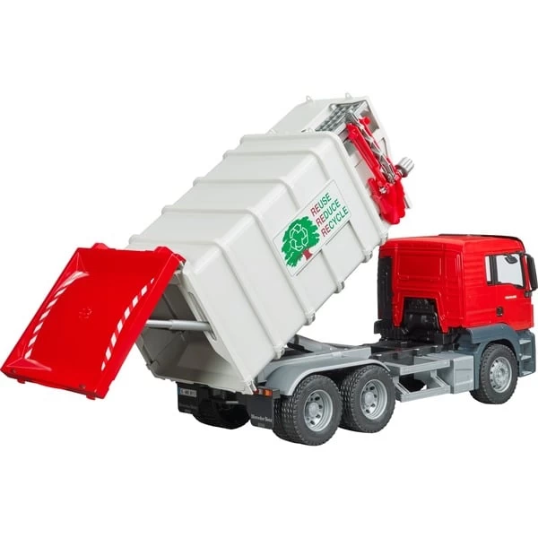 Bruder MAN TGS Seitenlader Müll-LKW, Modellfahrzeug – Bild 5