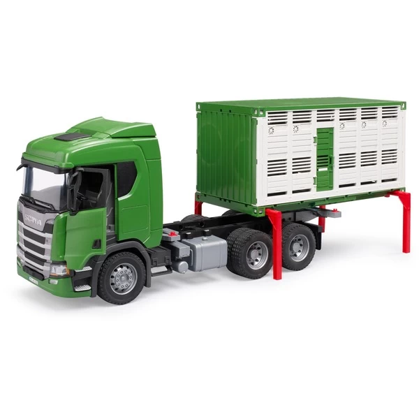 Bruder Scania Super 560R Tiertransport-LKW, Modellfahrzeug – Bild 5