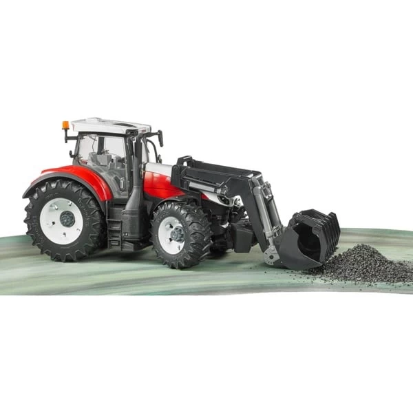 Bruder Steyr 6300 Terrus CVT Mit Frontlader, Modellfahrzeug – Bild 4